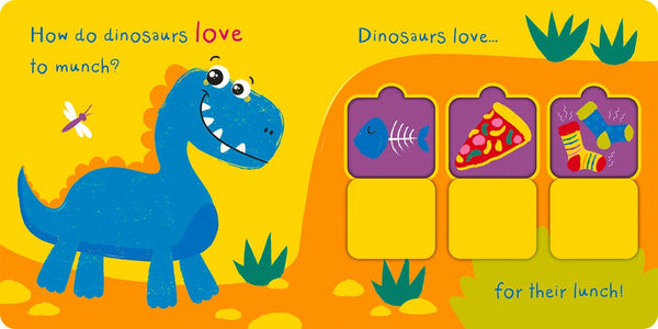 Dinosaurs LOVE Stinky Socks!: Board Book