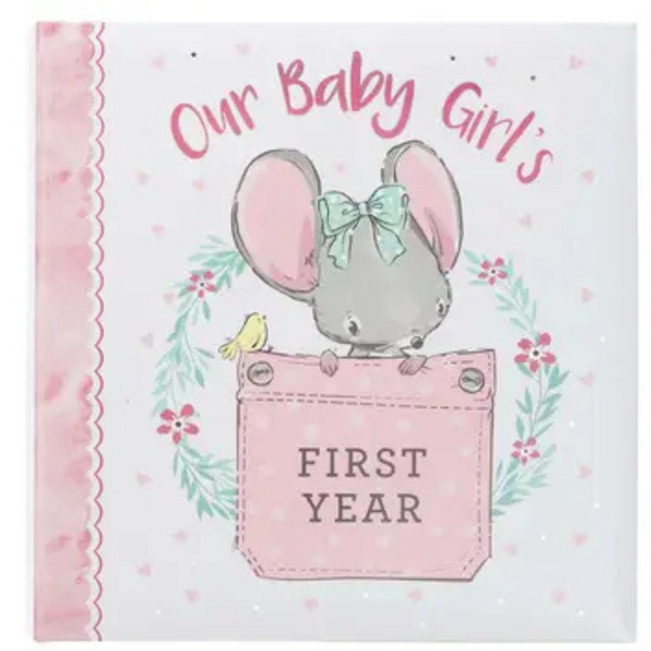 First Year Padded Hardcover Memory Book-2 Styles