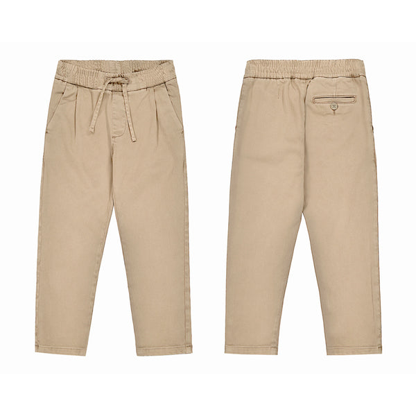 Pull-On Twill Chino Trousers