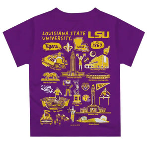 LSU Hand Sketched Impressions Shirt