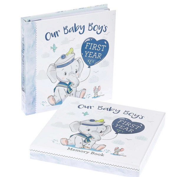 First Year Padded Hardcover Memory Book-2 Styles