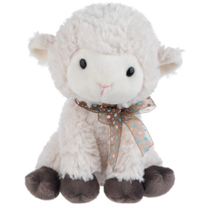 Cream Puff Plush Lamb