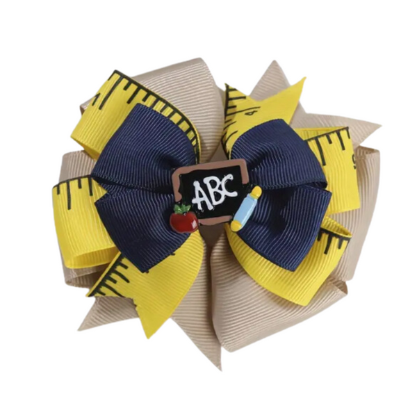 Back to School Layered Bows (Multiple Options)