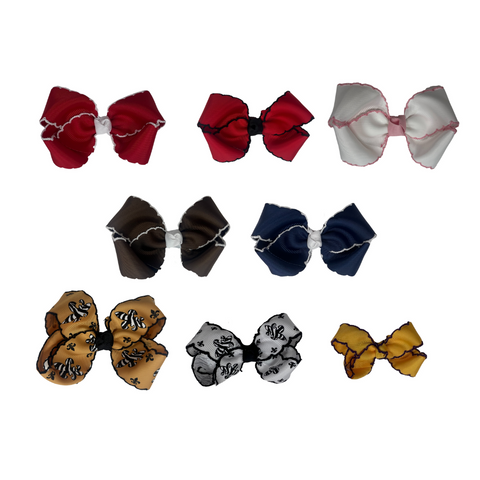 Moon Stitch Bows (Multiple Options)