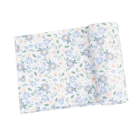 Baby Veronical Floral Swaddle Blanket