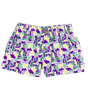 Mardi Gras Camo Mallard Short