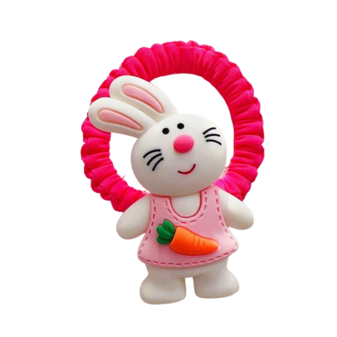 Bunny ponytail holder