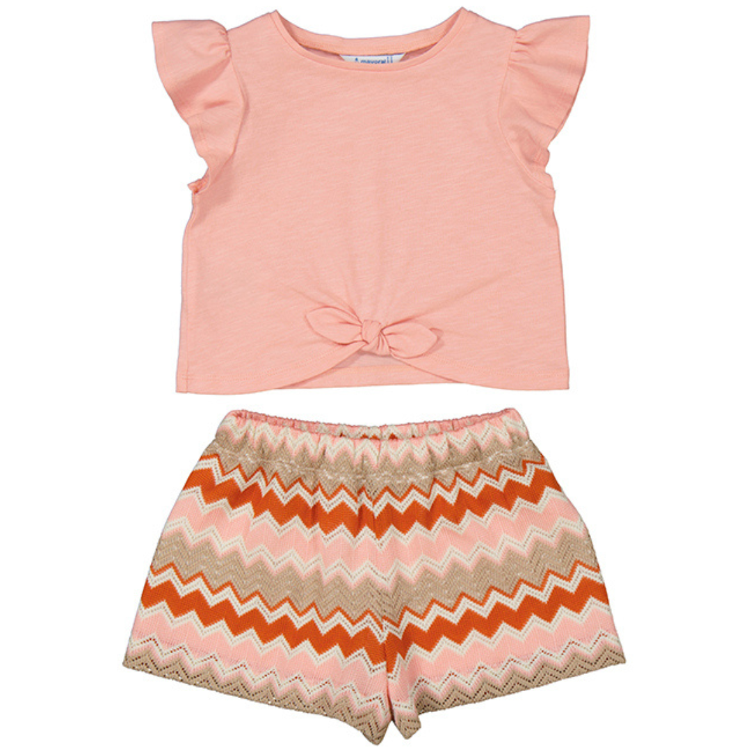 Chevron Chic Orange Set