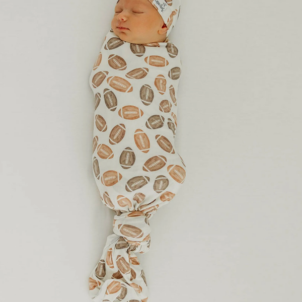 Copper Pearl Knit Swaddle Blankets