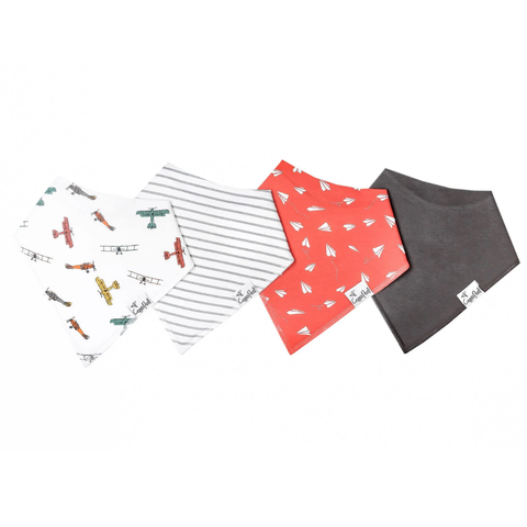 Copper Pearl Bandana Bib Set (3 Pack)