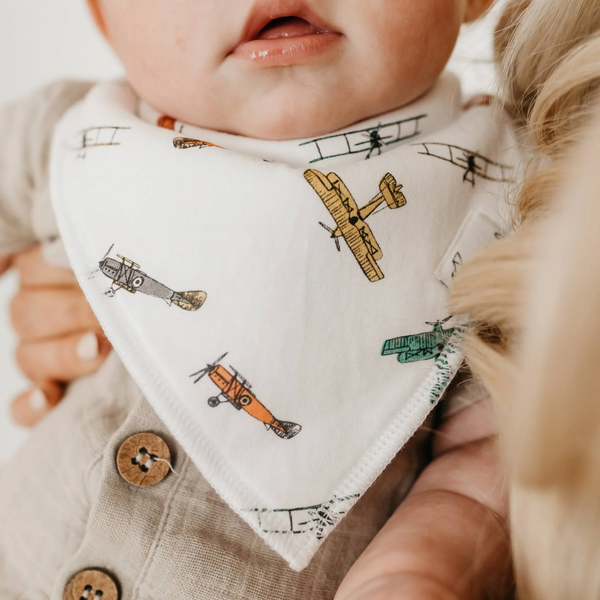 Copper Pearl Bandana Bib Set (3 Pack)