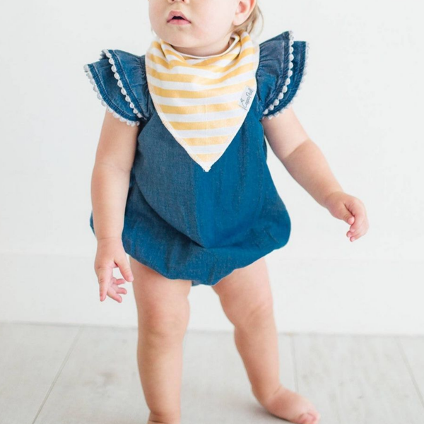 Copper Pearl Bandana Bib Set (3 Pack)
