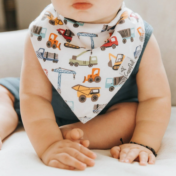 Copper Pearl Bandana Bib Set (3 Pack)