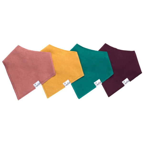 Copper Pearl Bandana Bib Set (3 Pack)