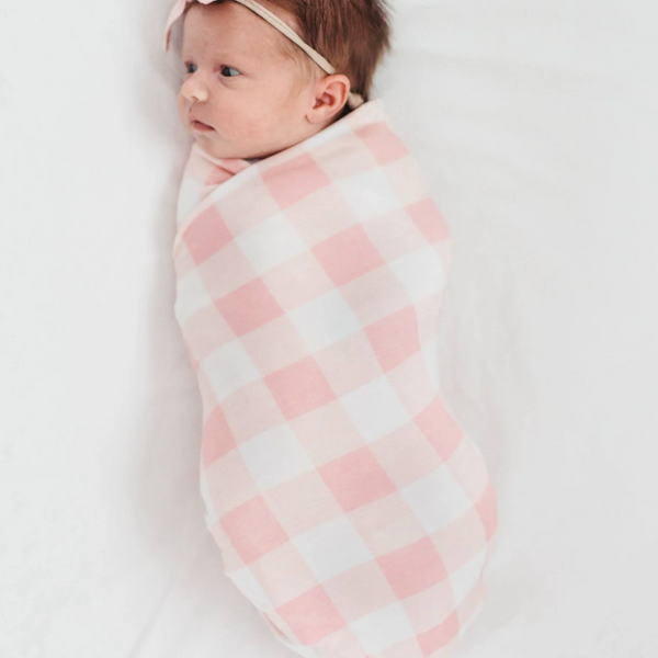Copper Pearl Knit Swaddle Blankets
