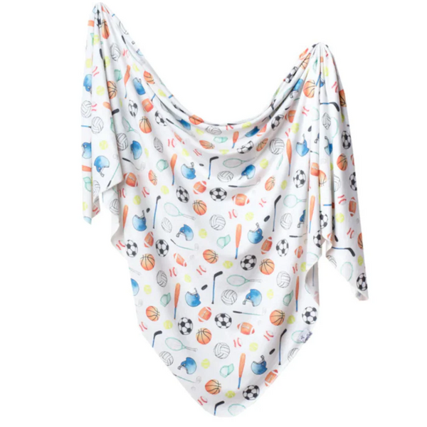 Copper Pearl Knit Swaddle Blankets
