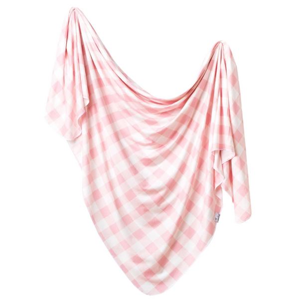 Copper Pearl Knit Swaddle Blankets