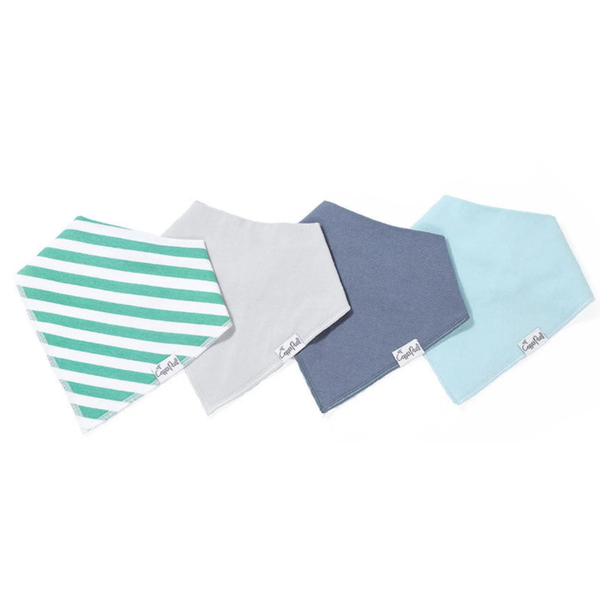 Copper Pearl Bandana Bib Set (3 Pack)