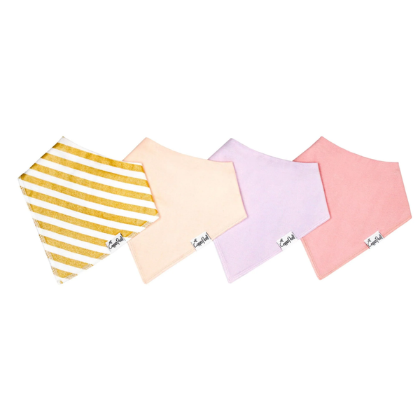 Copper Pearl Bandana Bib Set (3 Pack)