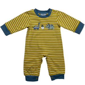 Dino Land Applique Boys Romper