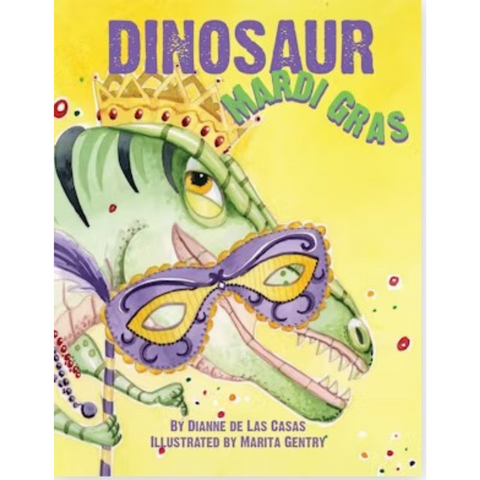 Dinosaur Mardi Gras Hardcover