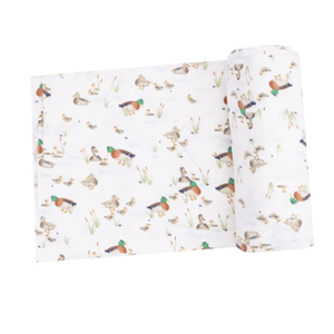 Duckling Families Swaddle Blanket