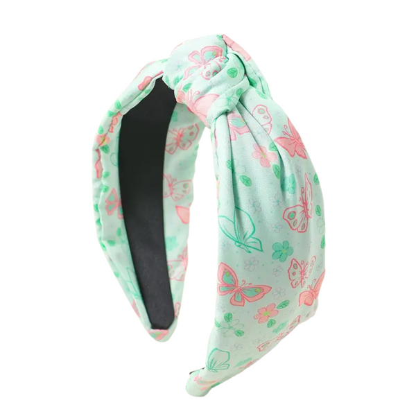 Elegant Butterfly Fabric Headband
