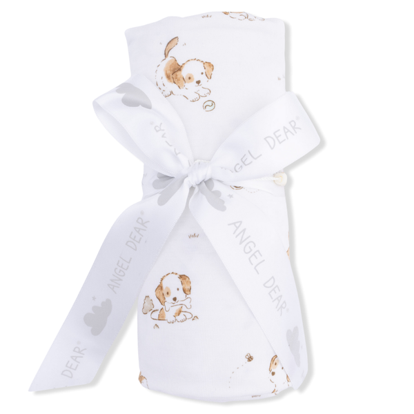 Explorer Puppy Bamboo Swaddle Blanket