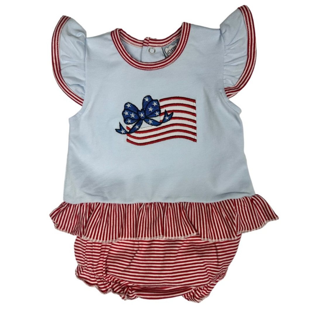 Flag Girls Bloomer Set