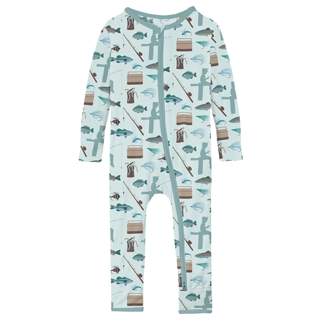 Fresh Air Fishing Coverall with 2 Way Zipper