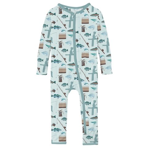 Fresh Air Fishing Coverall with 2 Way Zipper