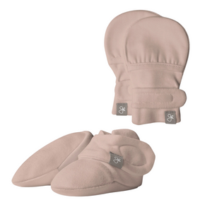 Goumi Baby Mitts and Boots Set 0-3m - Rose