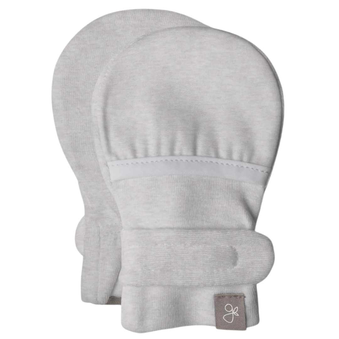 Goumi Mitts 0-3m  - Storm Gray