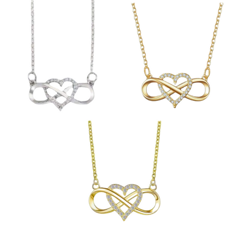 Infinity Heart Necklace