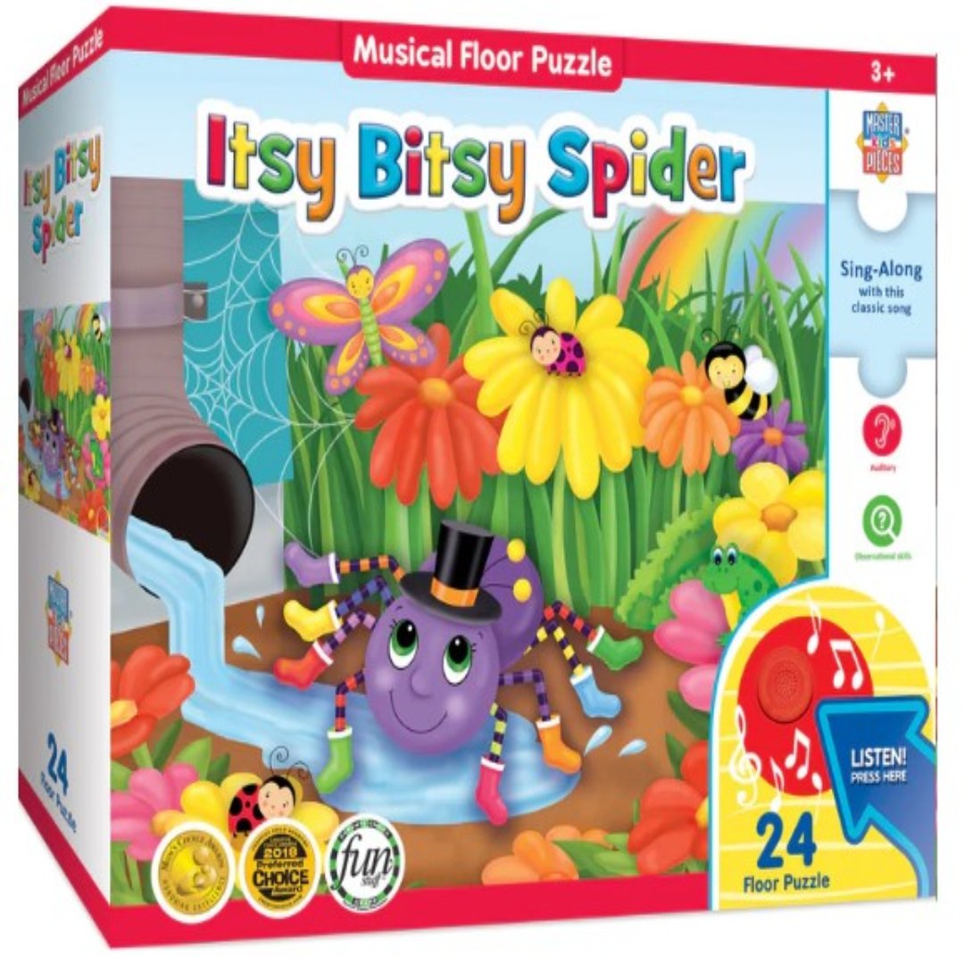 Itsy Bitsy Spider floor puzzle
