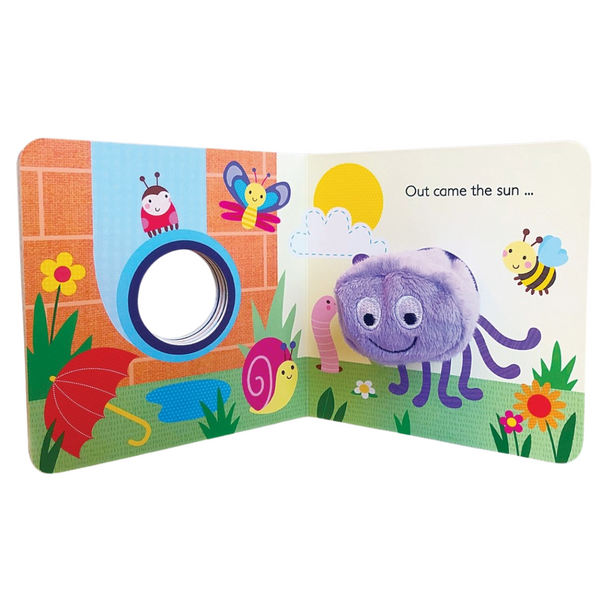 Itsy Bitsy Spider Finger Puppet Book