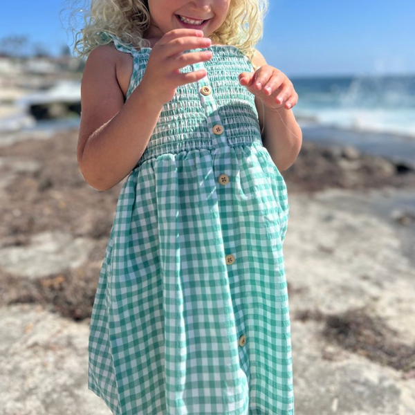 Plaid Green Jill Dress
