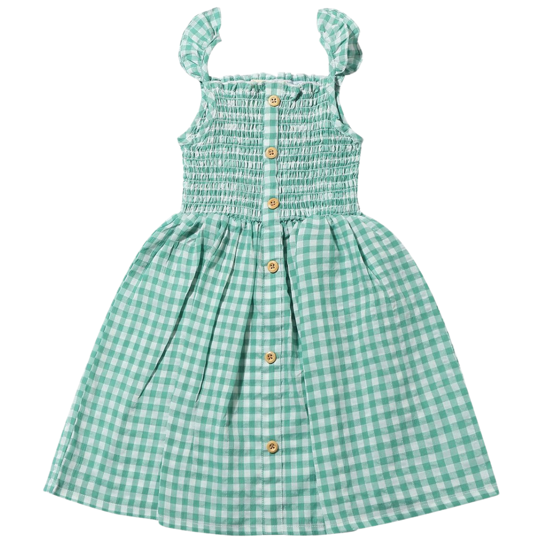 Plaid Green Jill Dress