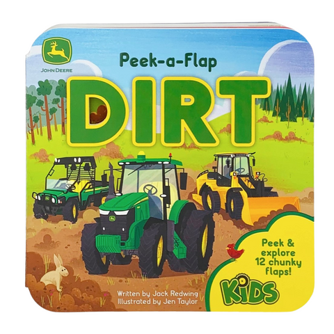 John Deere Kids Dirt Lift a Flap Board Book