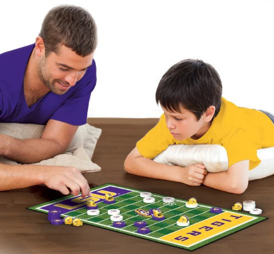 LSU Tigers Checkers Board Game