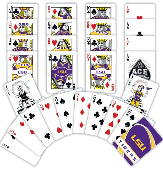 LSU Tigers Playing Cards