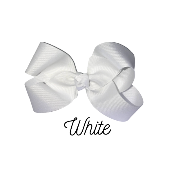 Solid Basic Large Bow (5.25 Inch)
