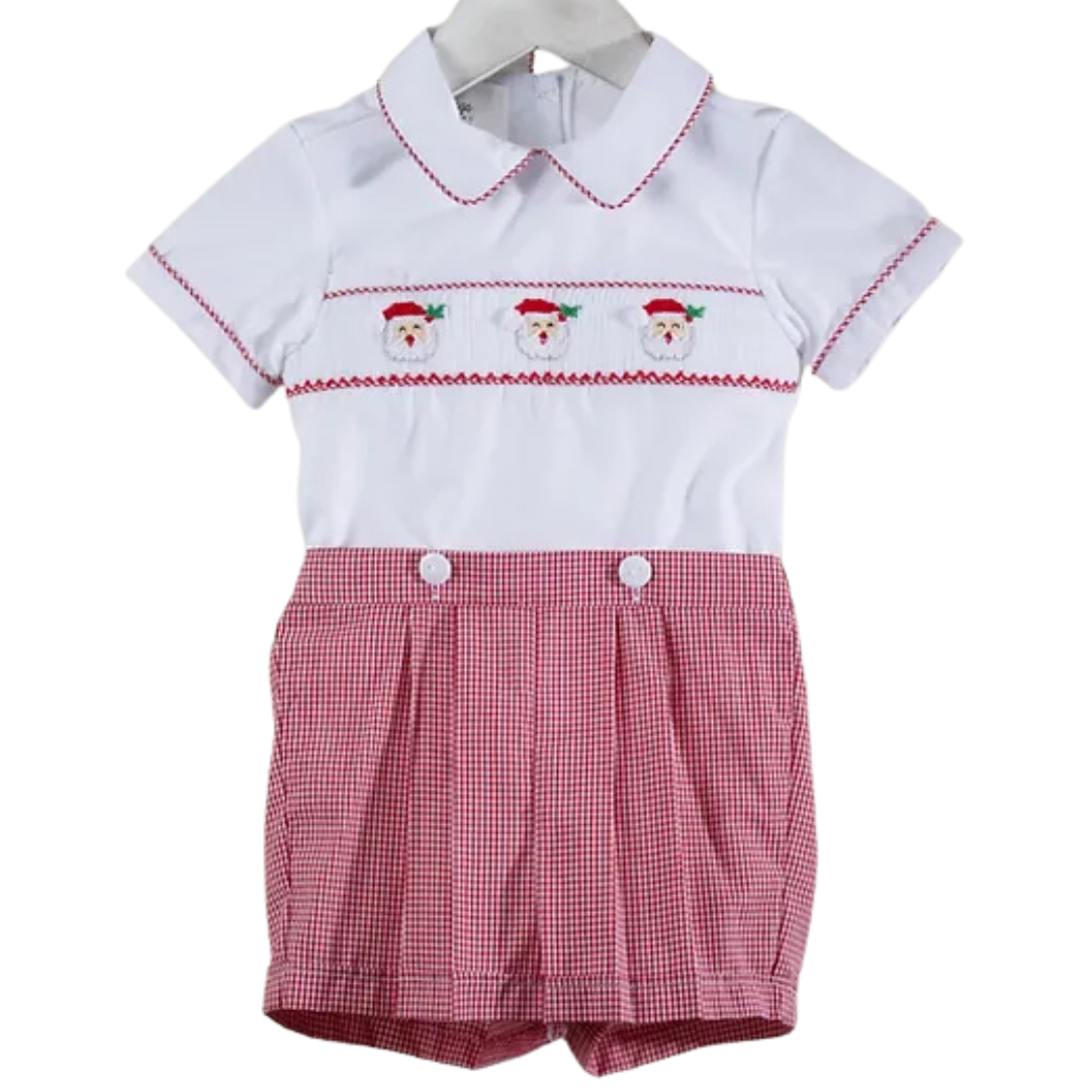 Little Claus Red Gingham Caleb Set