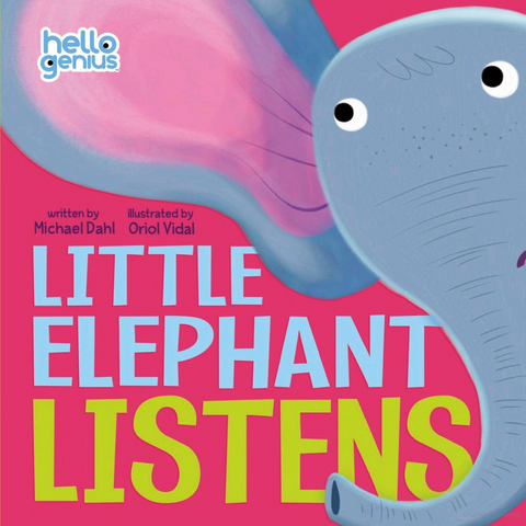 Little Elephant Listens Board Book