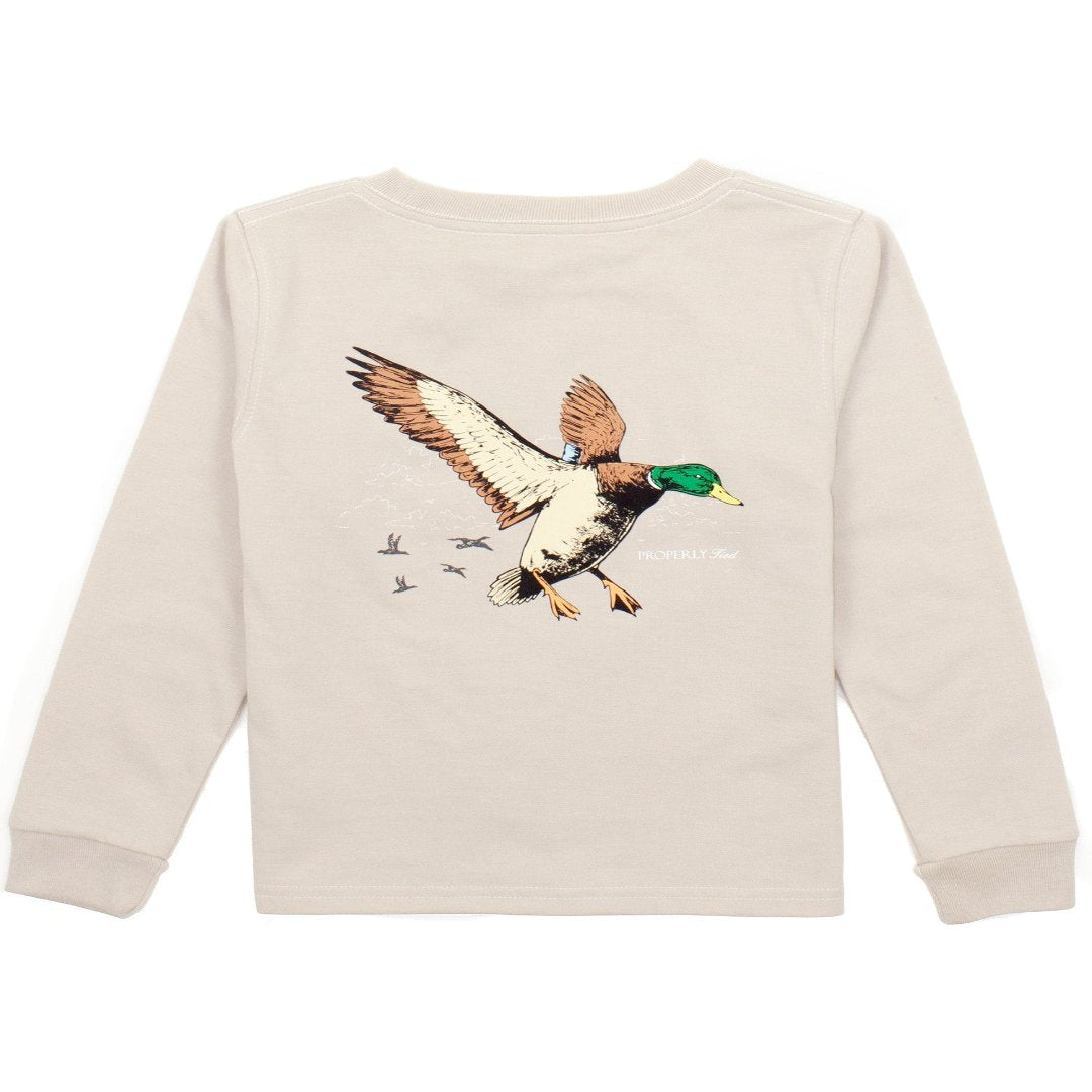 Mallard Flight Linen Long Sleeve Tee