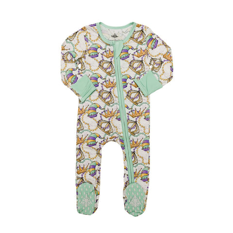 Mardi Gras Royal Romper