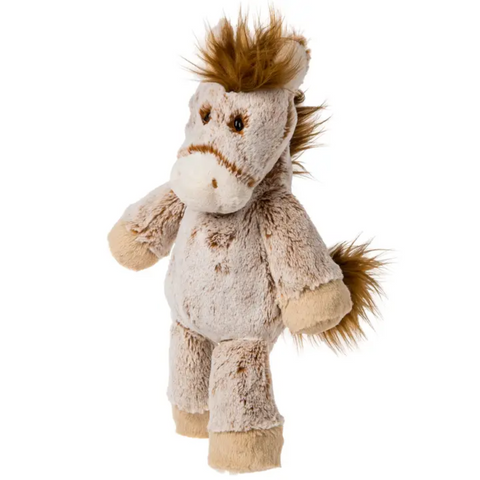 Plush Marshmallow Zoo soft toy with weighted feet, slouchy body, and ultra-soft fabric, sitting upright