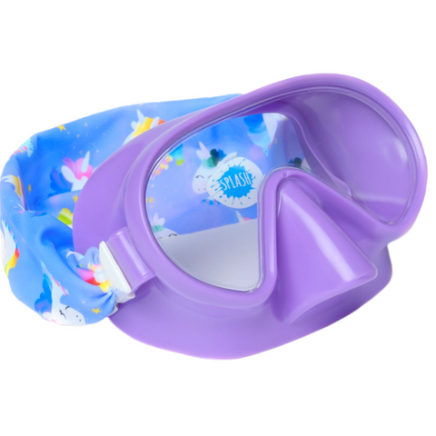 Rainbow Unicorn Swim Mask