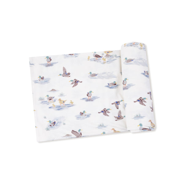 Migrating Mallards - Swaddle Blanket