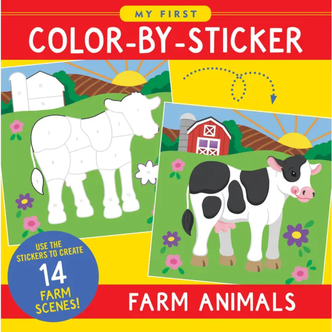 My First Color By Sticker Book (Multiple Options)